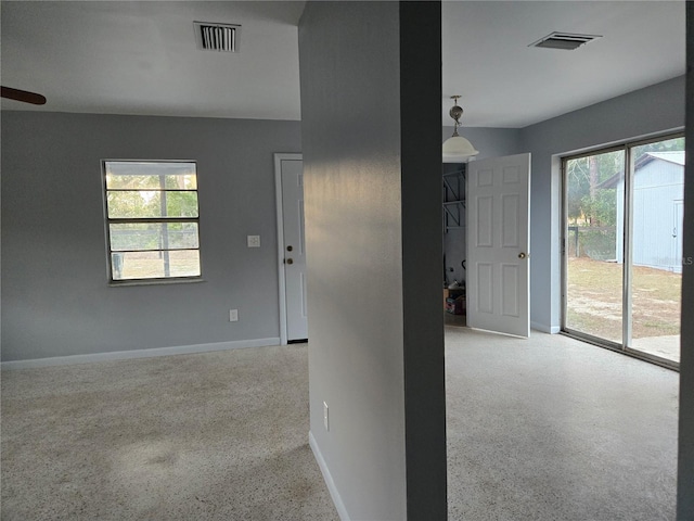 empty room featuring a wealth of natural light