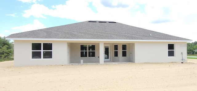 view of rear view of house