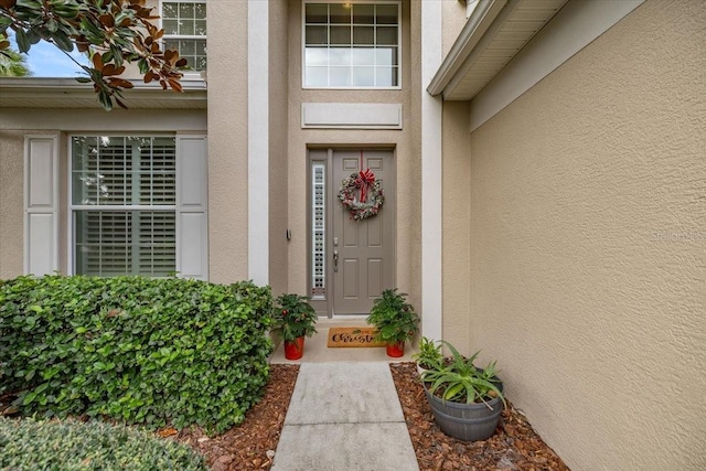 view of property entrance