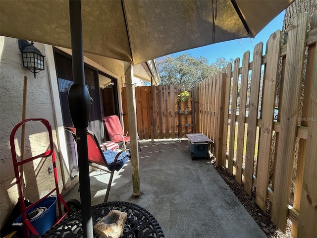 view of patio / terrace