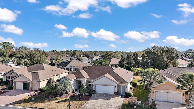 drone / aerial view featuring a residential view