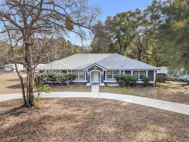 view of ranch-style house