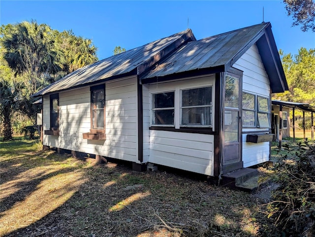 view of side of home