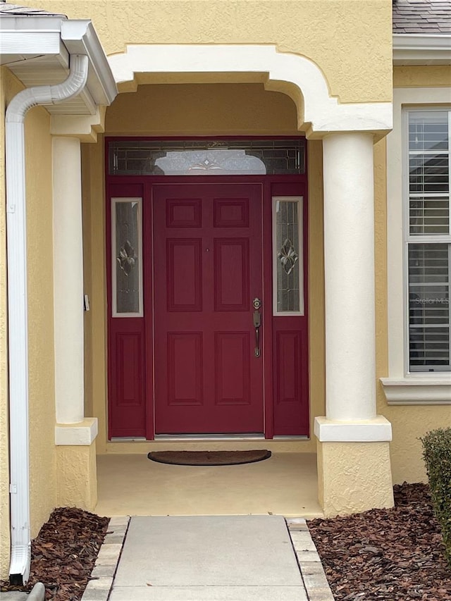 view of entrance to property