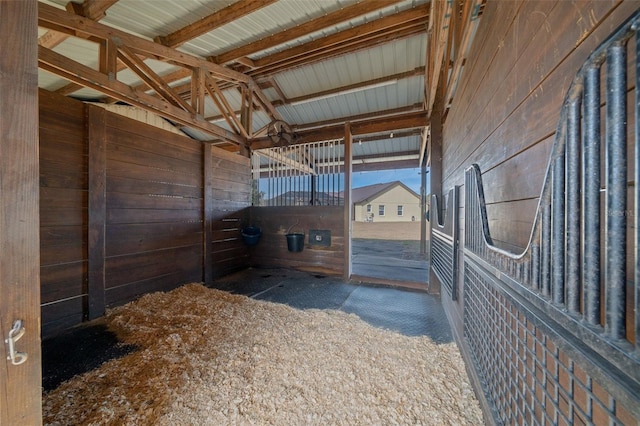 view of stable