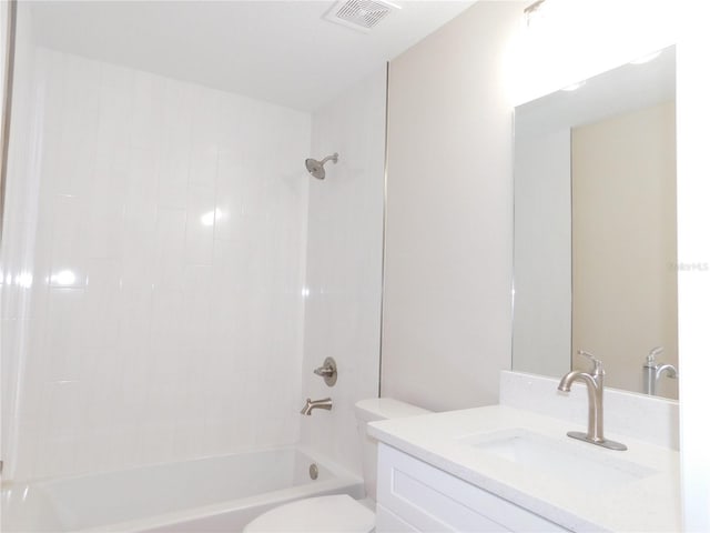 14268 SE 27th Ct, Summerfield, FL 34491 - bathroom with vanity and bathtub / shower combination