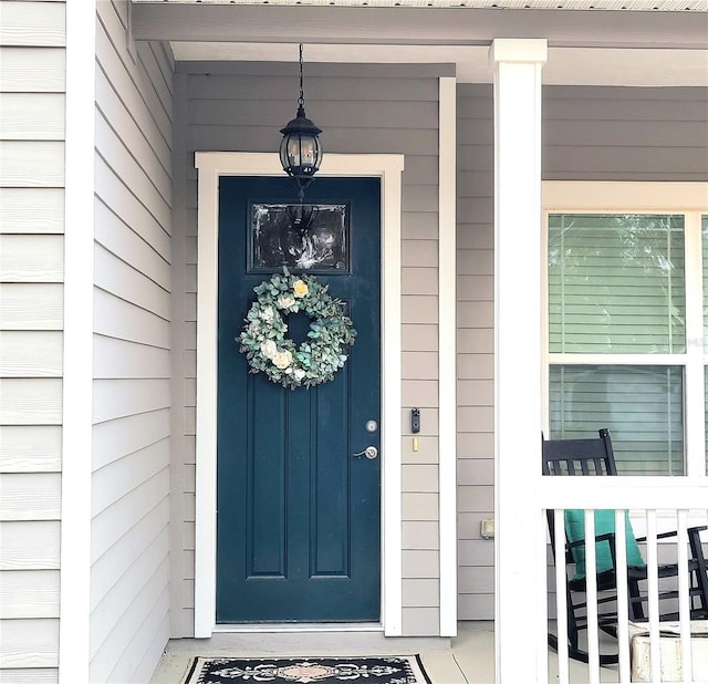 view of property entrance