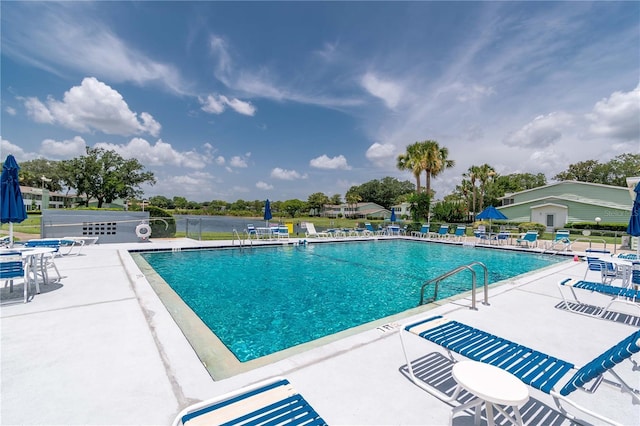 605 Midway Dr Unit B, Ocala, FL 34472 - community pool featuring a patio