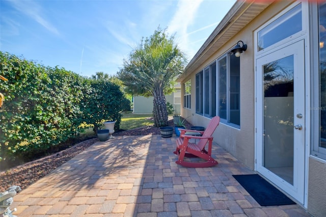 view of patio