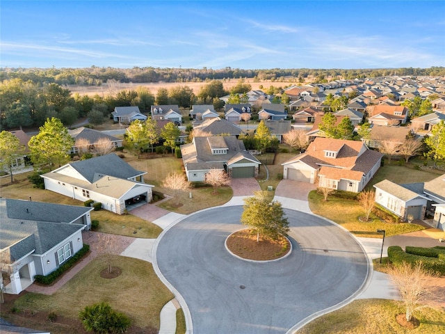 birds eye view of property featuring a residential view