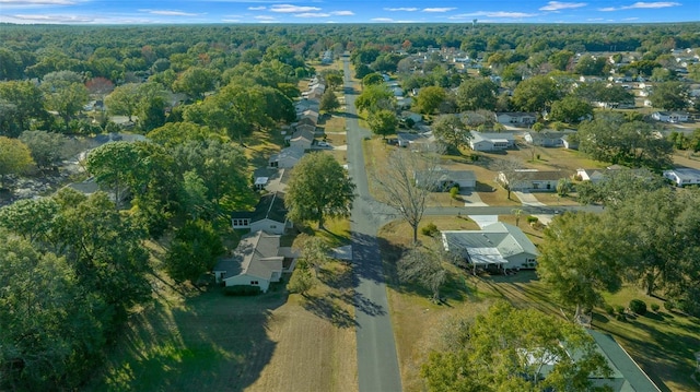 7556 SW 112th Ln, Ocala, FL 34476 - aerial view with a wooded view and a residential view