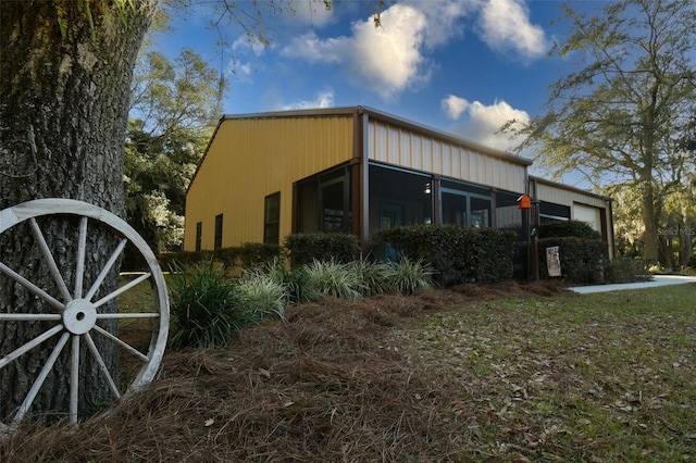 view of side of home