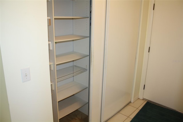 view of closet