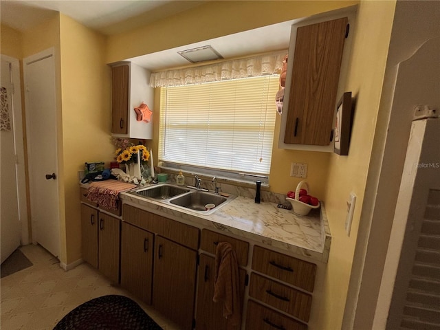 kitchen featuring sink