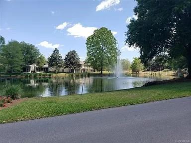 view of water feature