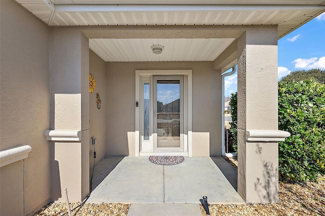 view of property entrance