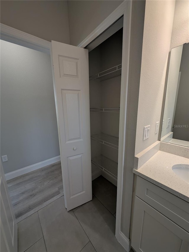 pantry with sink