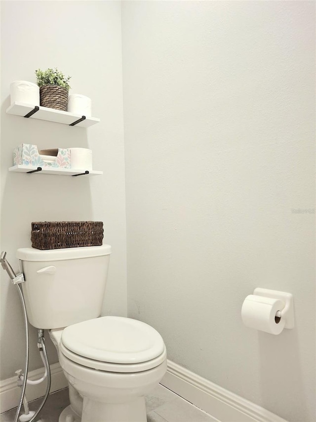 bathroom with toilet