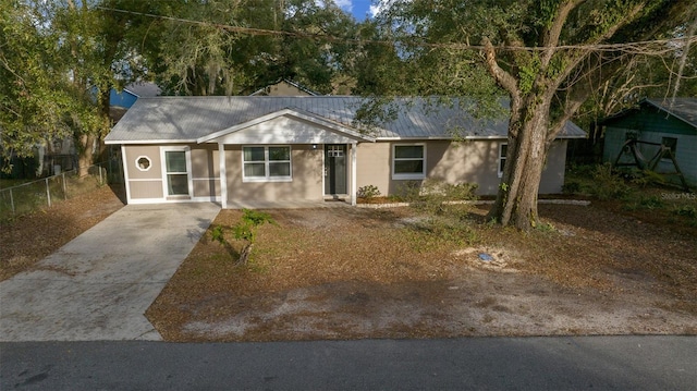 319 SE 4th Dr, Williston, FL 32696 - view of single story home