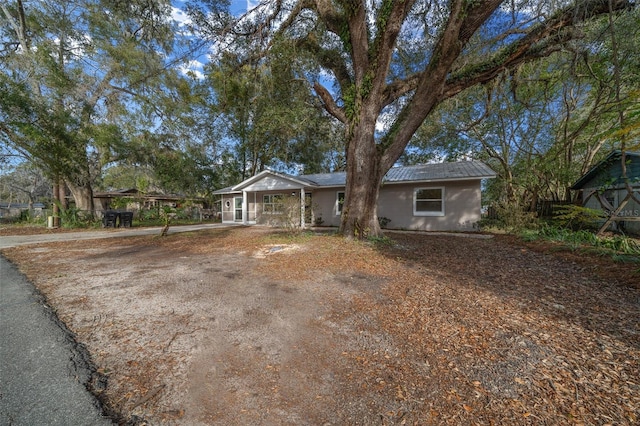 view of ranch-style house