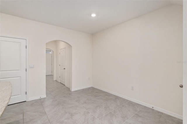 13818 NW 9th Rd, Newberry, FL 32669 - unfurnished room with lofted ceiling