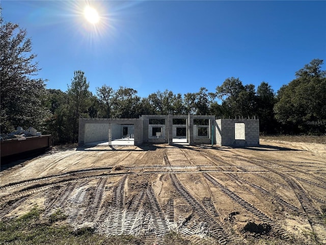 view of front of house