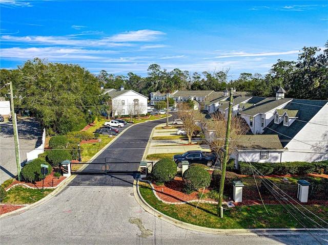 view of road