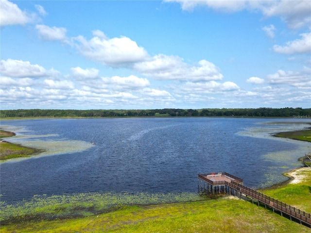 view of water feature