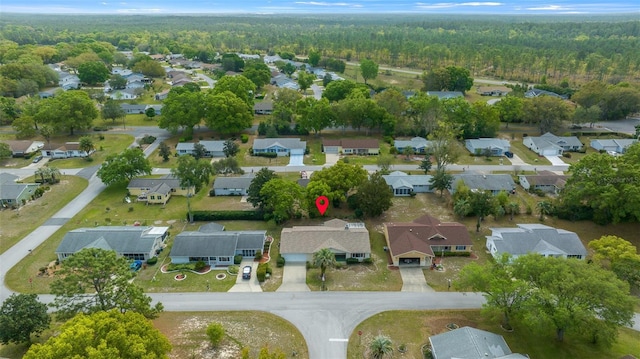 8450 SW 115th Street Rd, Ocala, FL 34481 - drone / aerial view featuring a residential view and a forest view