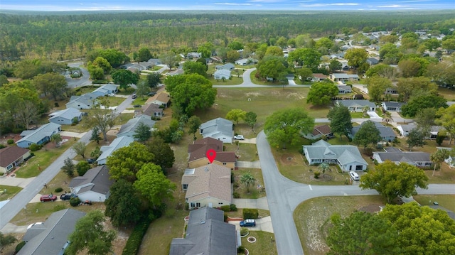 8450 SW 115th Street Rd, Ocala, FL 34481 - bird's eye view with a residential view and a forest view