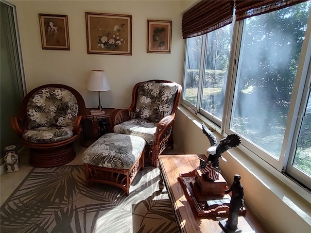 sunroom / solarium with plenty of natural light