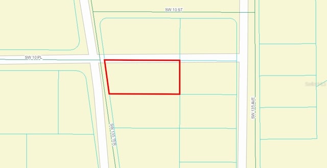 1061 SW 135th Ter, Ocala FL, 34481 land for sale