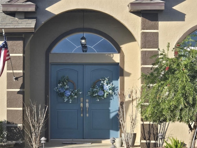 view of property entrance