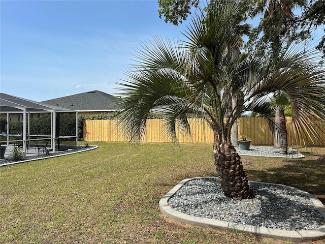 4457 E Avocet Ct, Inverness, FL 34453 - view of yard with glass enclosure