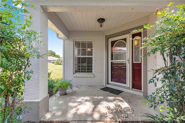 view of entrance to property