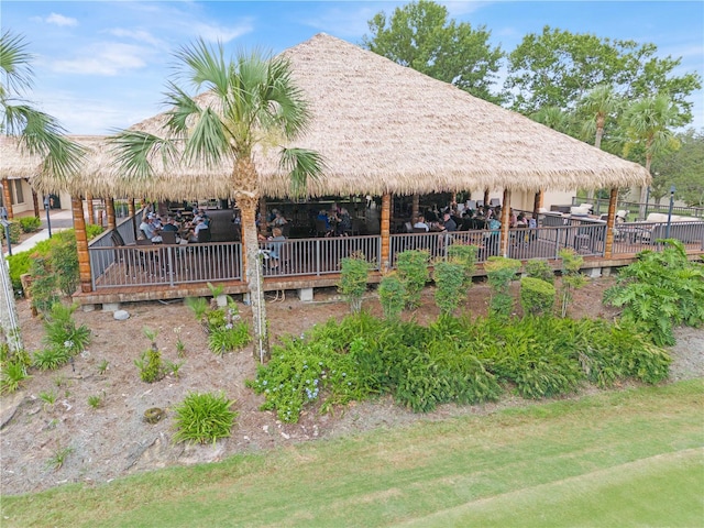 view of home's community with a gazebo