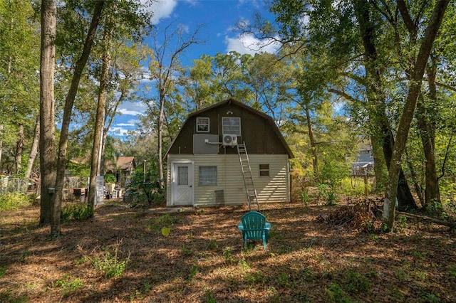 view of rear view of property