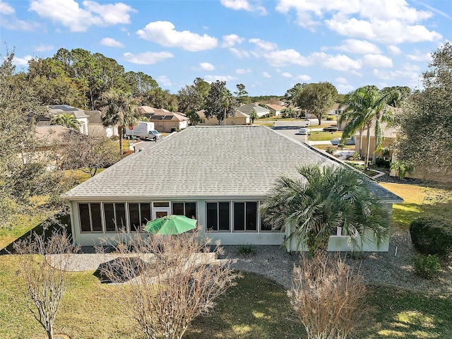 view of rear view of property