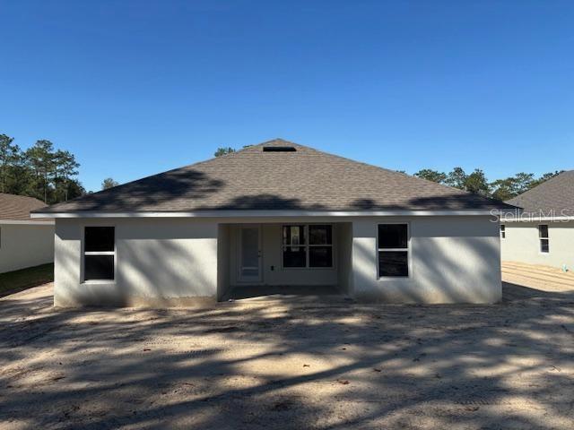 view of rear view of house