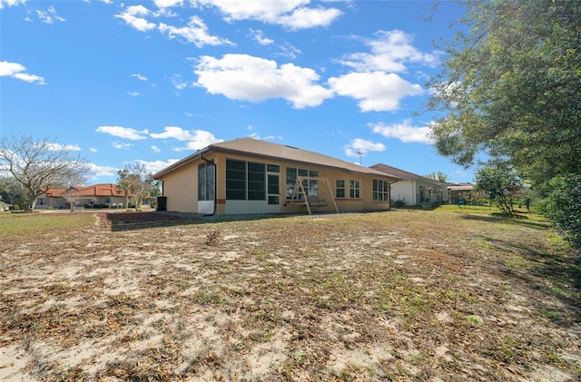 view of back of property