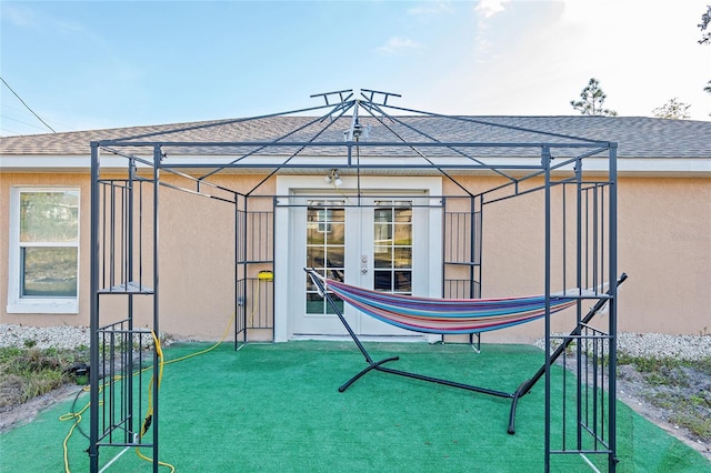 view of patio / terrace with french doors