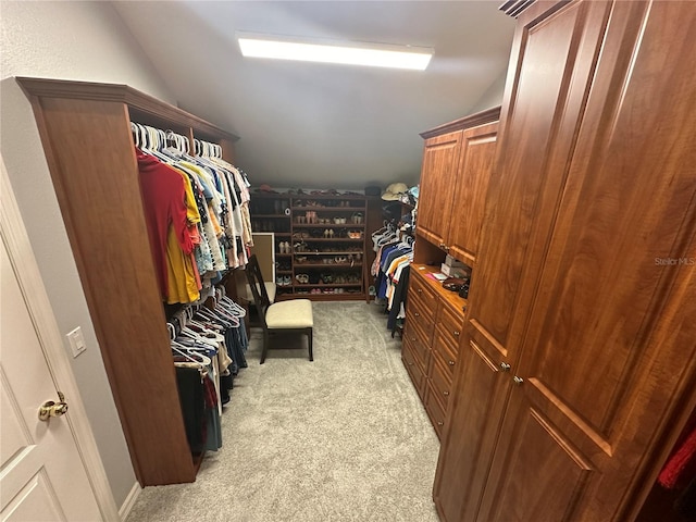 130 Harbour Cove Way, Clermont, FL 34711 - walk in closet with light carpet and lofted ceiling