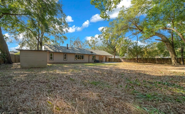 view of back of house