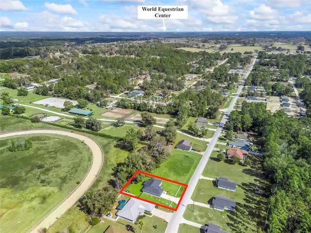14605 SW 20th Pl, Ocala, FL 34481 - bird's eye view