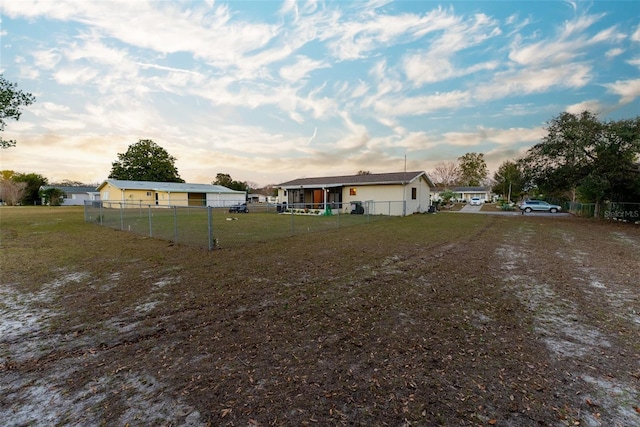 view of yard
