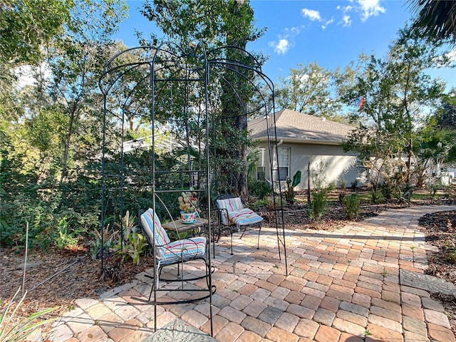 view of patio