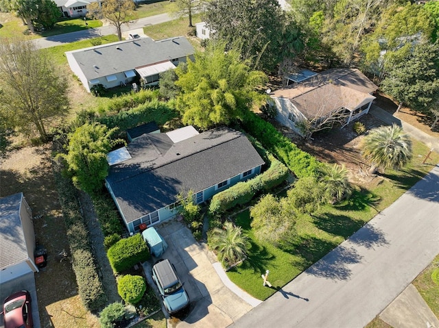 drone / aerial view