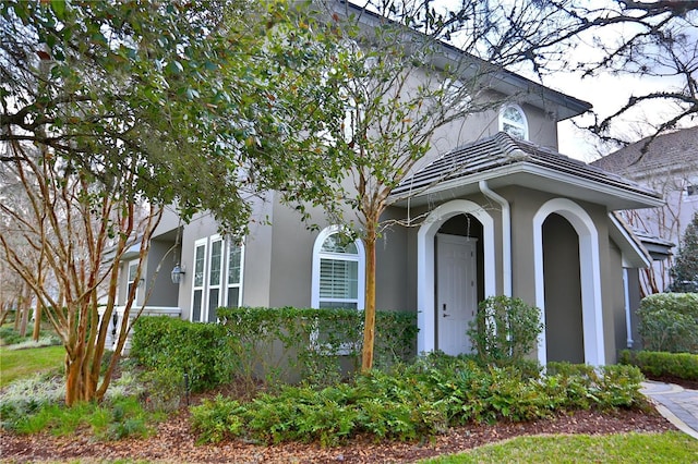 view of front facade