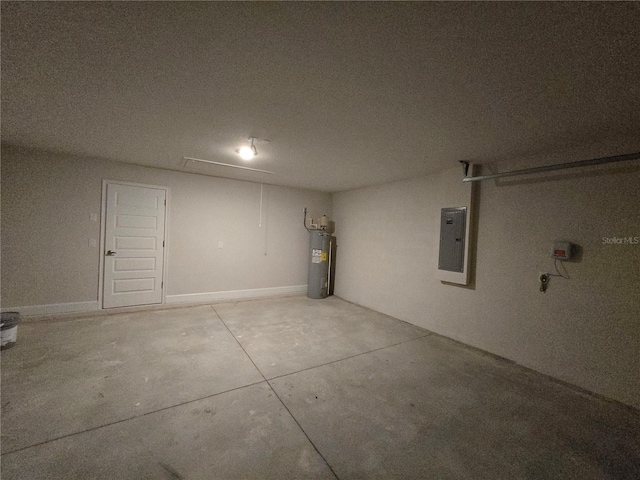 336 W Twisted Oaks Dr, Beverly Hills, FL 34465 - garage with electric panel and water heater