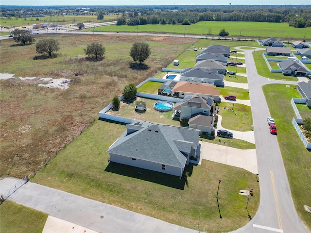 birds eye view of property featuring a residential view